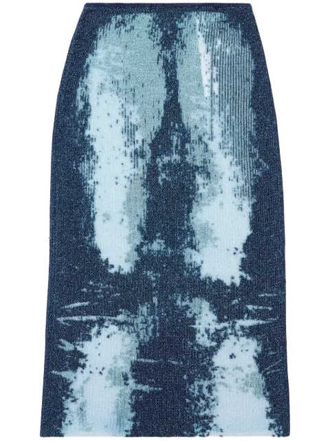 Diesel M-Begonia midi skirt Women