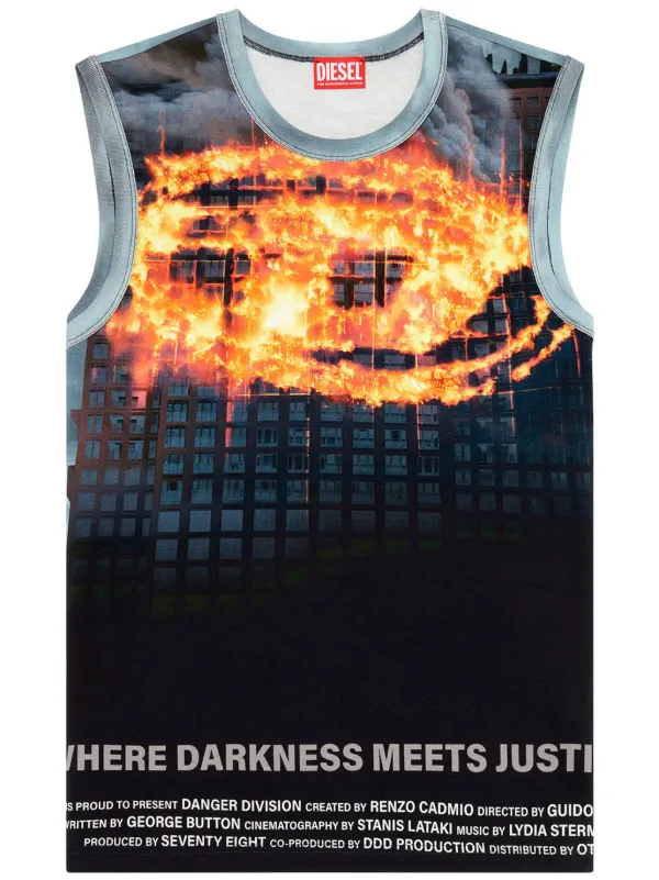 DIESEL T-Biscoup ノースリーブタンクトップ