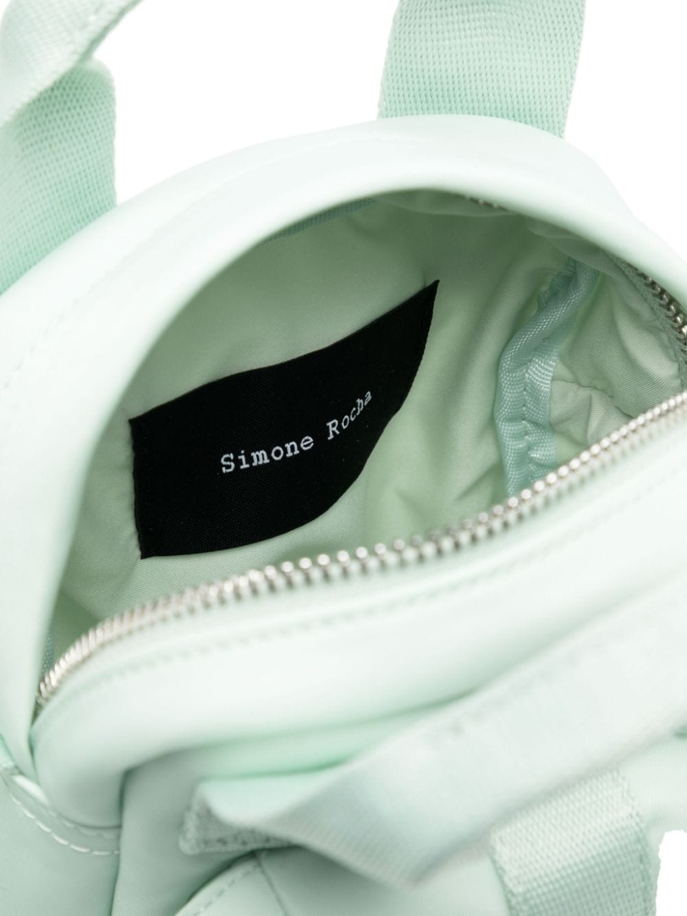 Simone Rocha Kleine crossbodytas met strik Groen