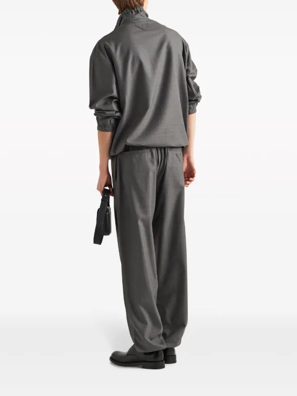 Prada ウールジャケット | グレー | FARFETCH JP