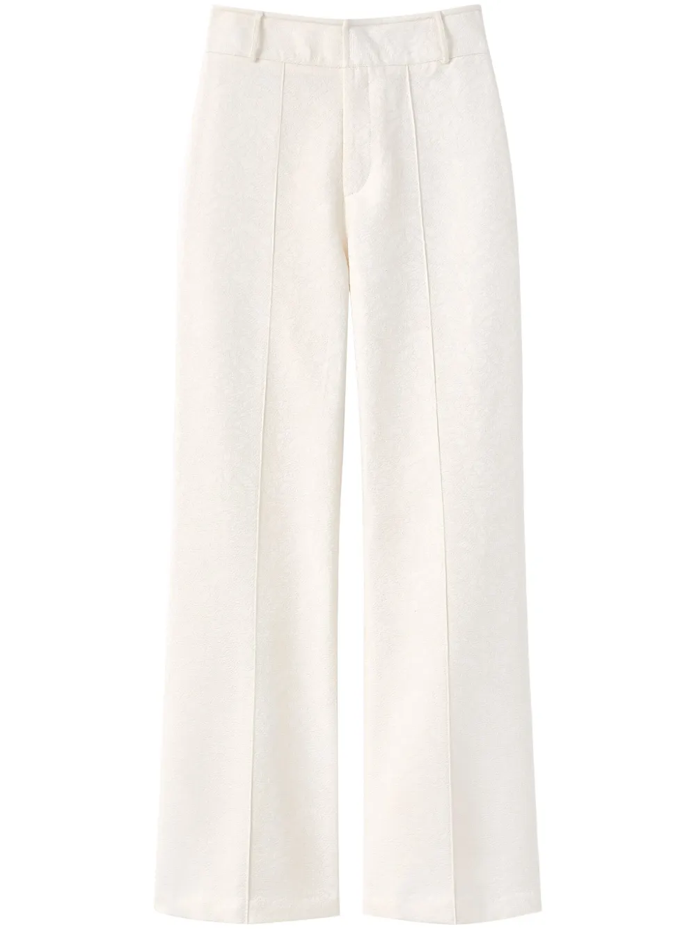 DESTREE Pantaloni Yoshi jacquard - Toni neutri