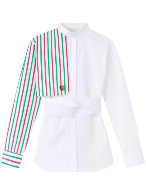 DESTREE Hans striped cotton shirt 