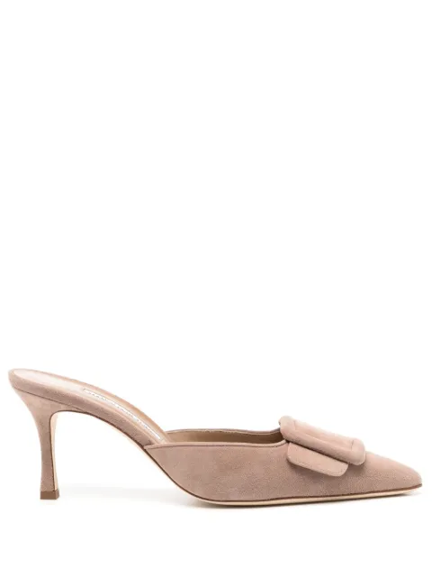 Manolo Blahnik mules Maysale con tacón de 70mm