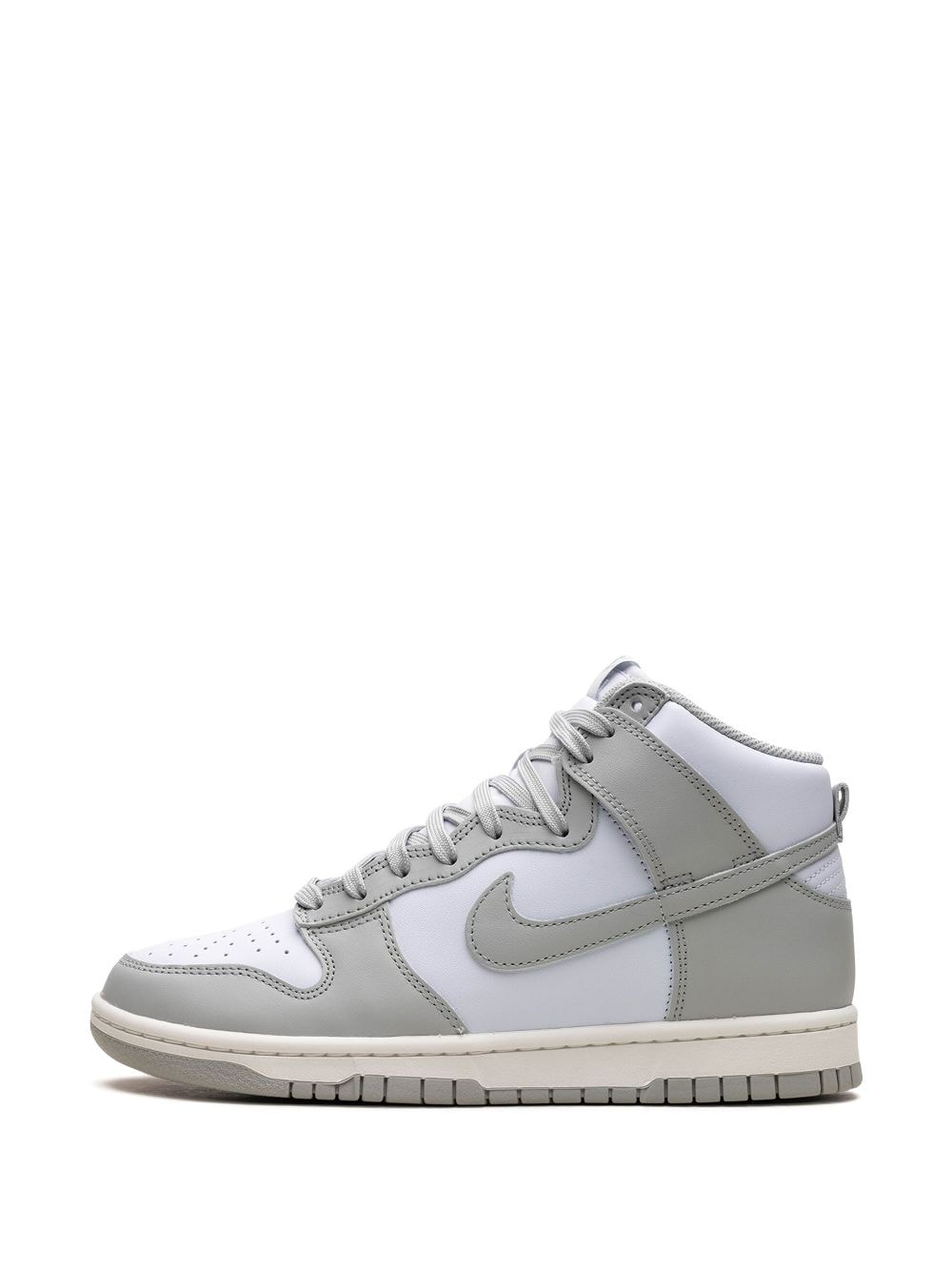 Shop Nike Dunk High "blue Tint" Sneakers In Grey