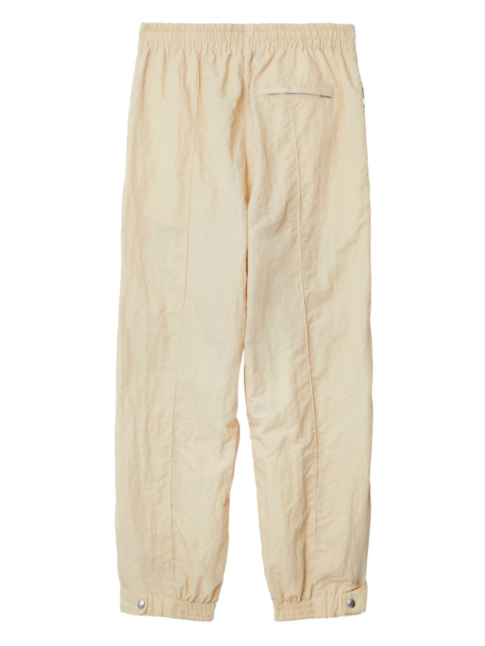 Cheap Burberry crinkled wide-leg track pants Men