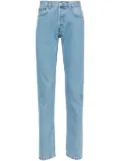 A.P.C. slim-cut cotton jeans - Blue