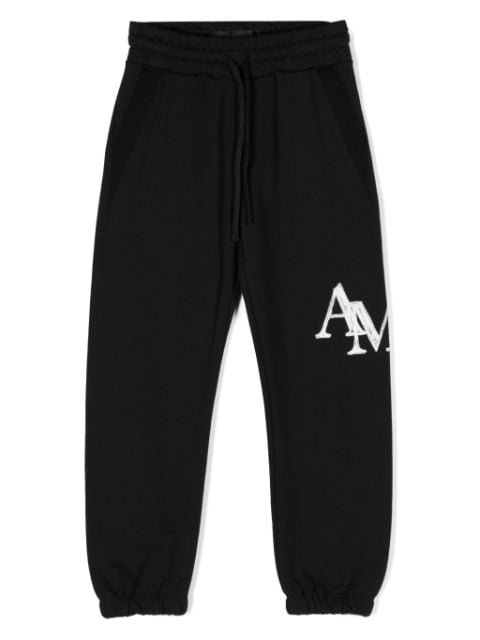 AMIRI KIDS pants con logo aafelpado