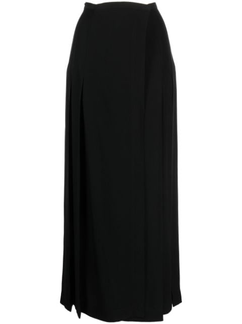 TOTEME pleated wrap skirt