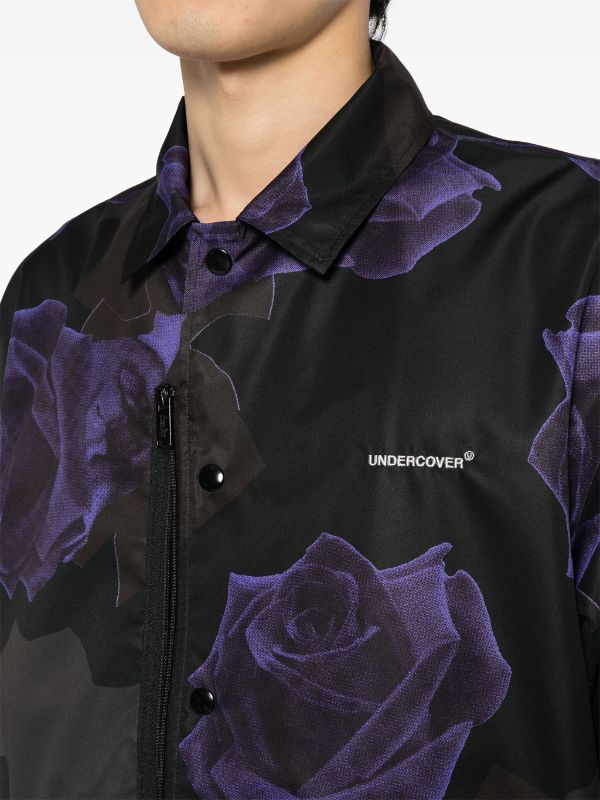 Undercover rose-print Twill Shirt - Farfetch