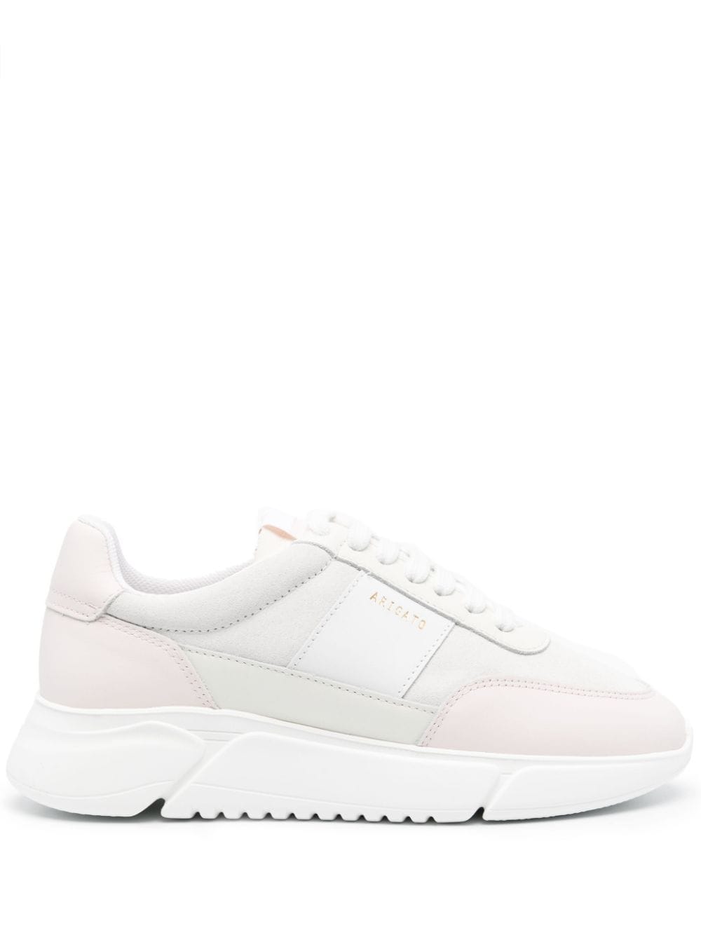 Shop Axel Arigato Area Lo Leather Sneakers In Neutrals