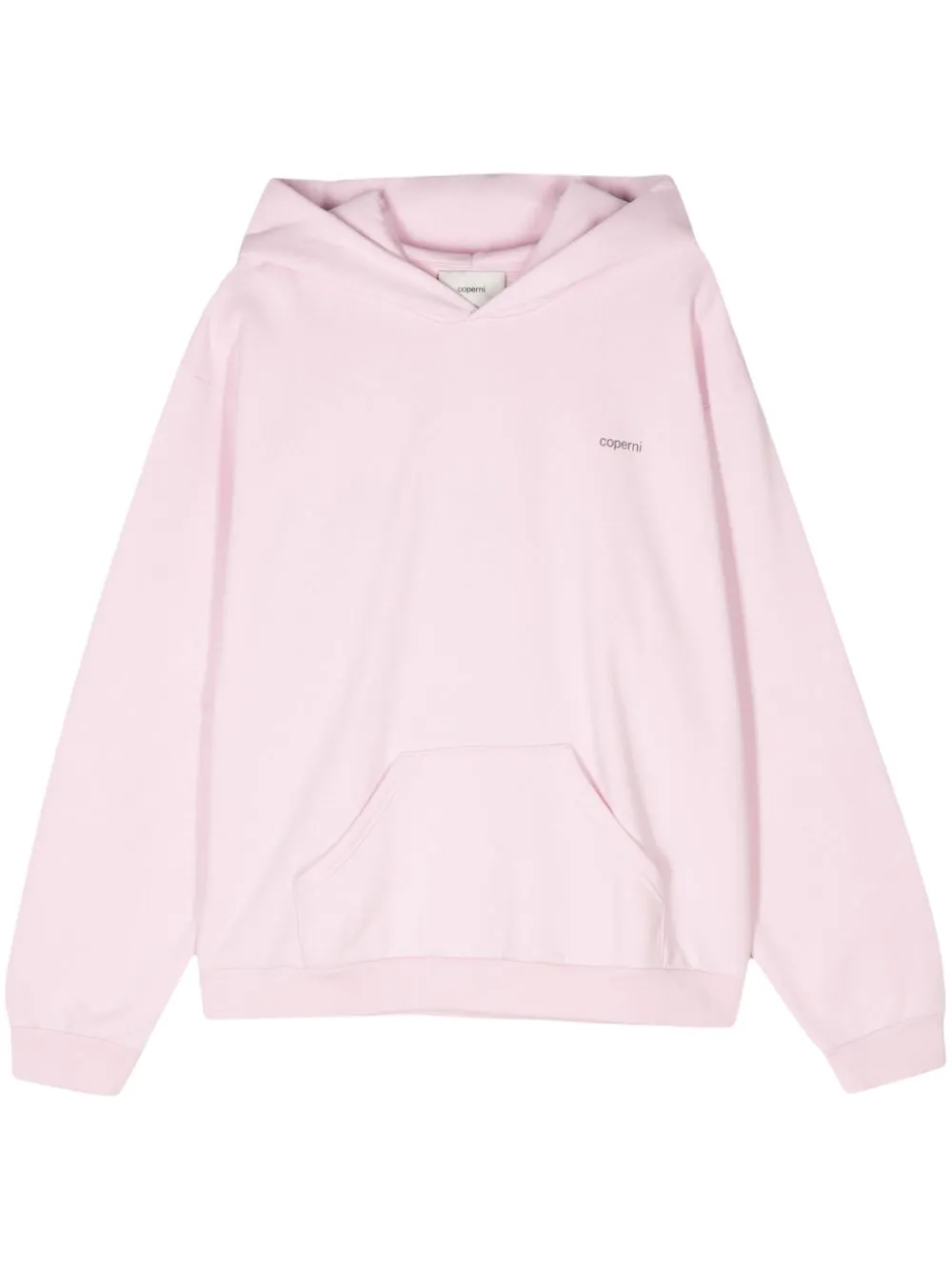 Coperni Logo-print Jersey Hoodie In Pink