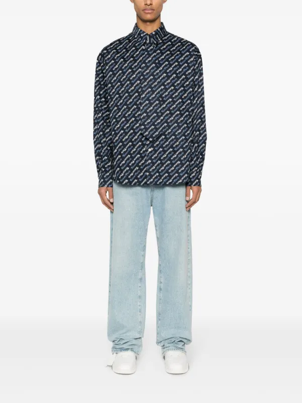 Kenzo x Verdy logo-print Shirt | Blue | FARFETCH