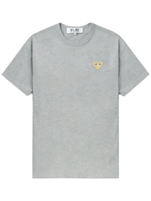 Comme Des Garçons Play heart-patch cotton T-shirt