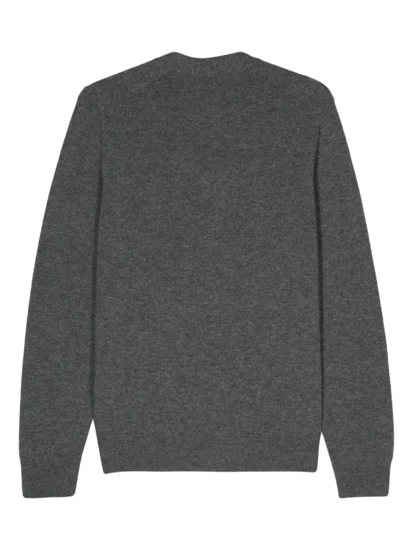 Comme Des Garçons Play ハートパッチ カーディガン | グレー