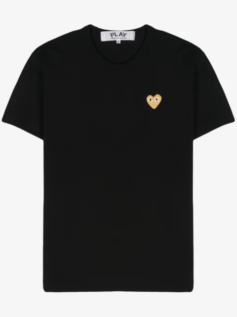 Comme Des Garçons Play heart-patch cotton T-shirt
