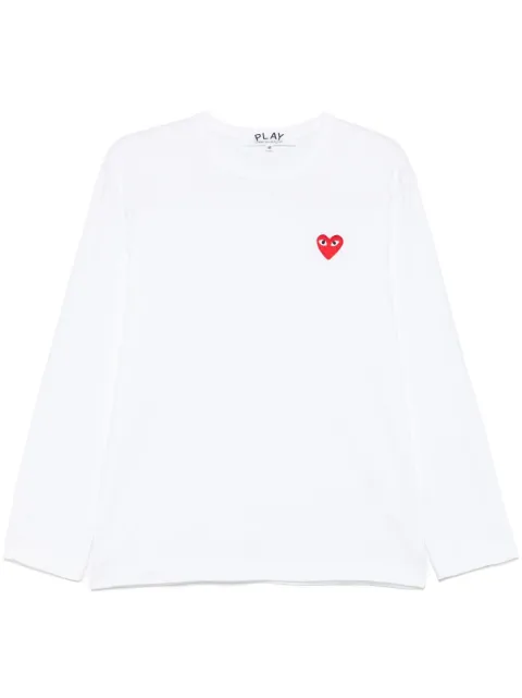 Comme Des Garçons Play heart-patch T-shirt