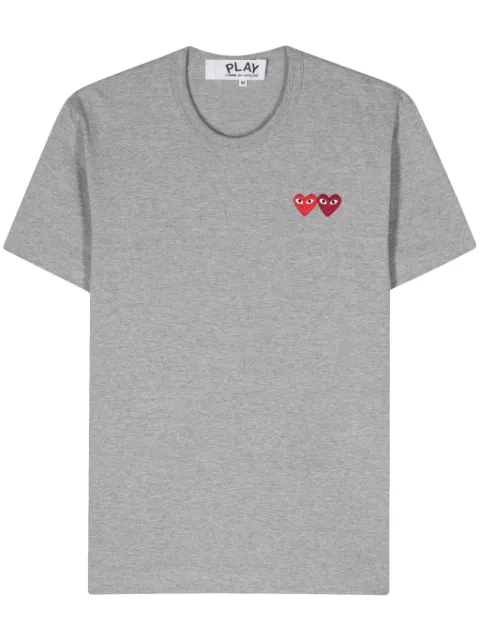 Comme Des Garçons Play heart-patch cotton T-shirt