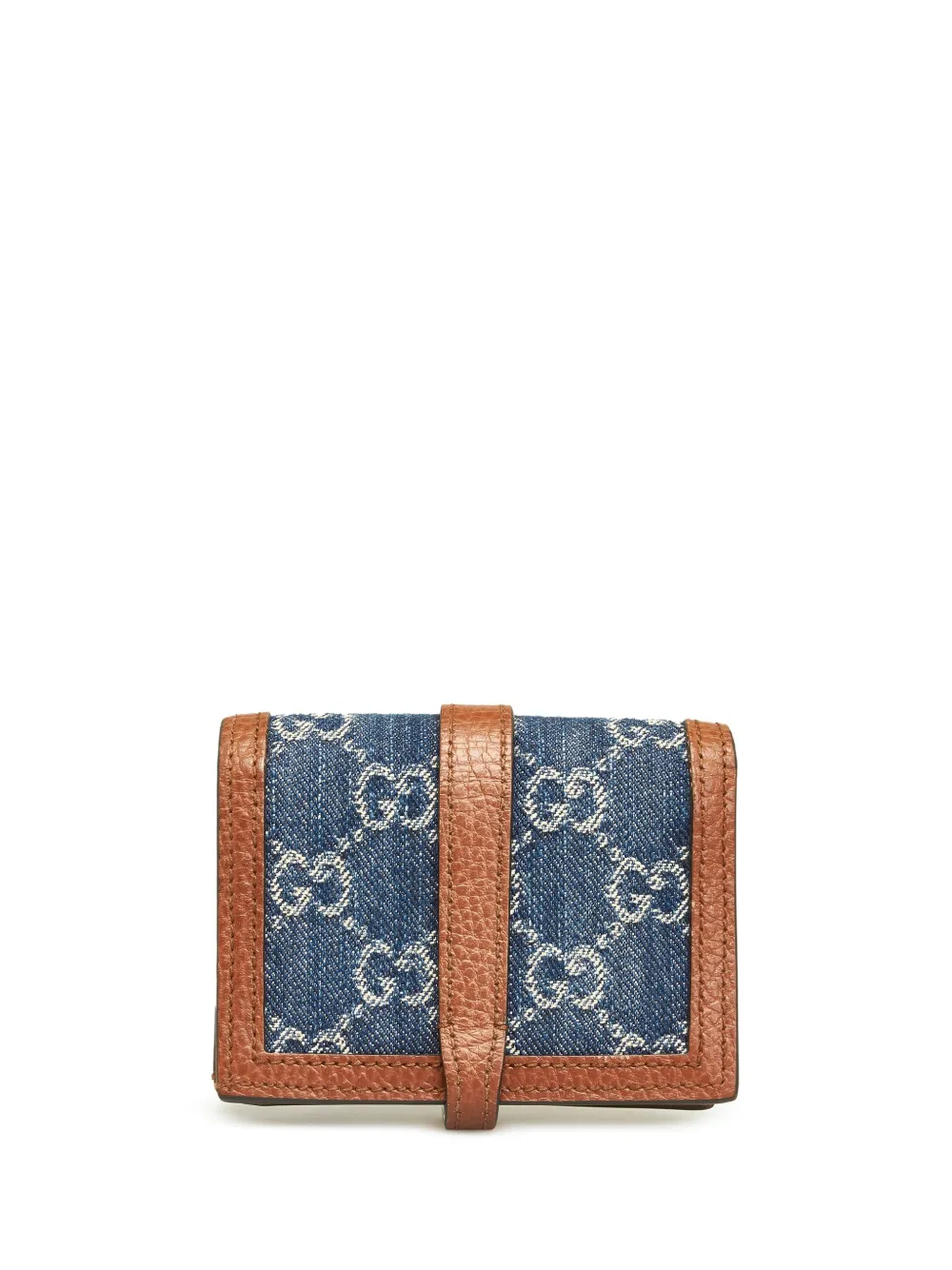 Gucci Pre-Owned 2016-2022 GG denim Jackie portemonnee - Blauw