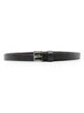 D4.0 double-strap leather belt - Brown