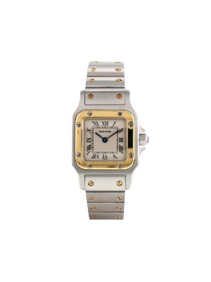 Cartier 2000 pre owned Santos Galb e 23mm Farfetch