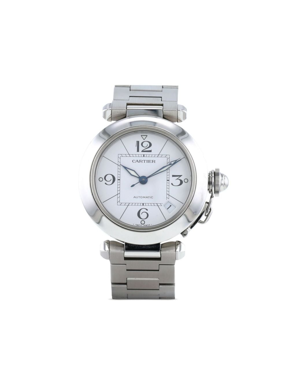 Pre-owned Cartier 2000s  Pasha 36mm In White