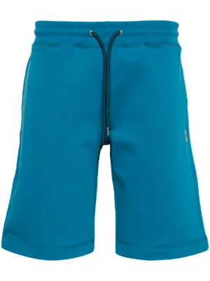 PS Paul Smith Zebra patch Cotton Shorts Farfetch