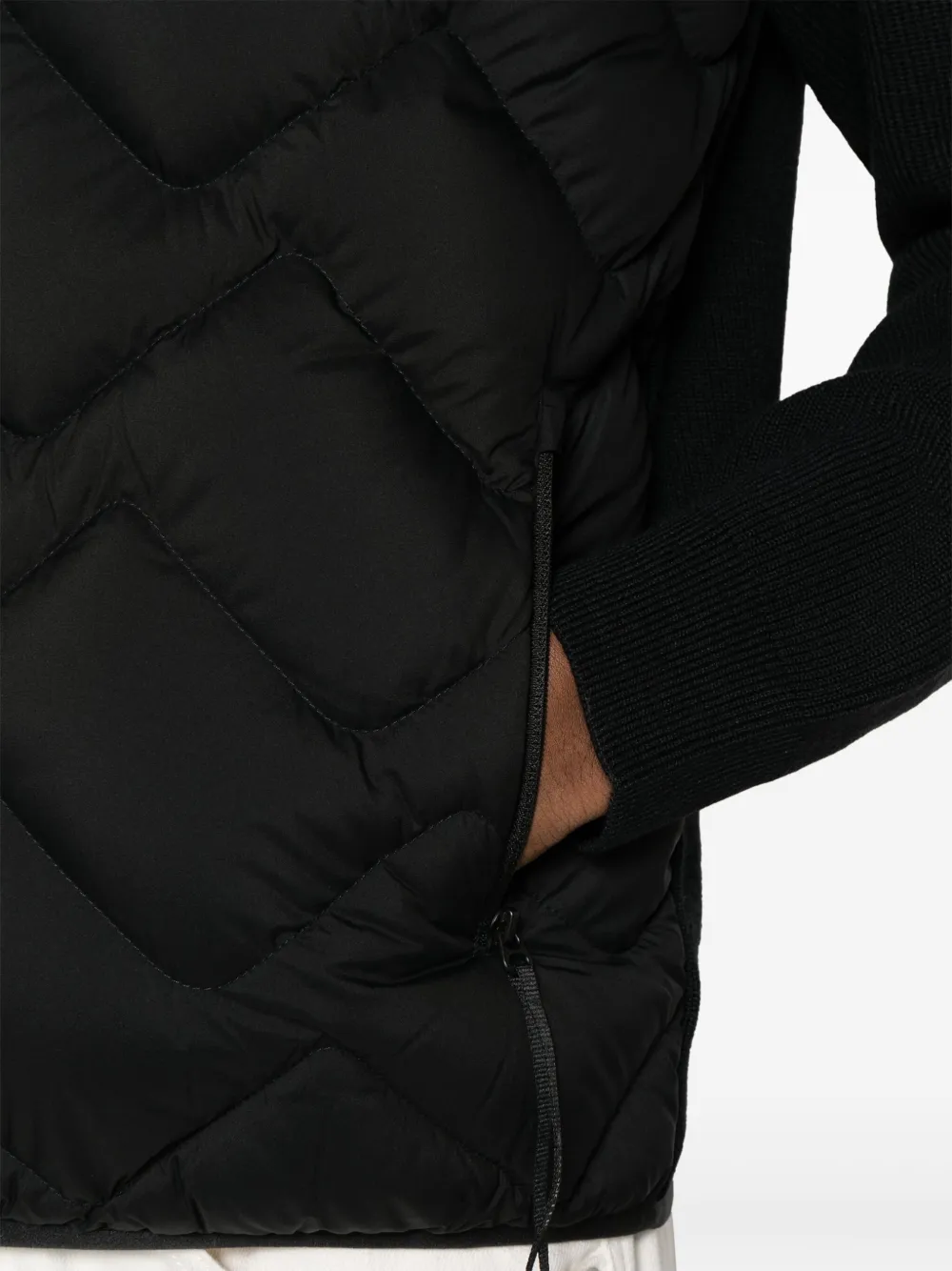 Moncler Granero donsjack Zwart