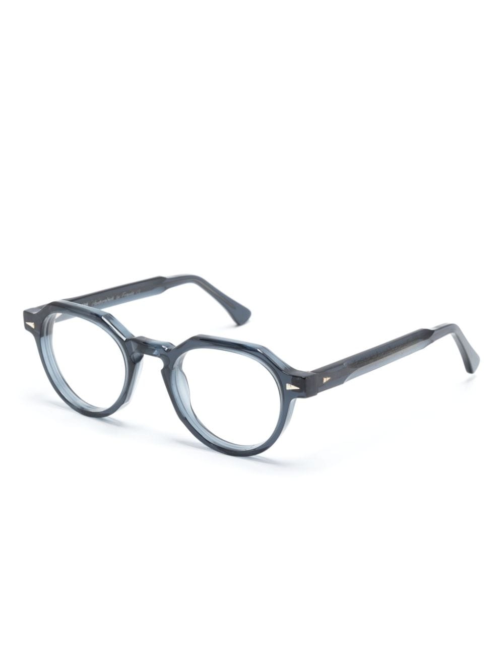 Shop Ahlem Rue Bosquet Round-frame Glasses In Blue
