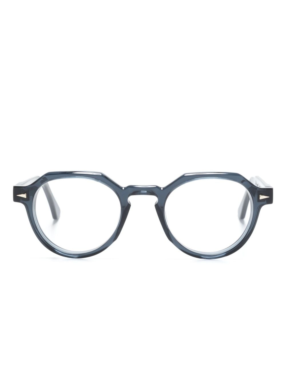 Ahlem Rue Bosquet Round-frame Glasses In Blue