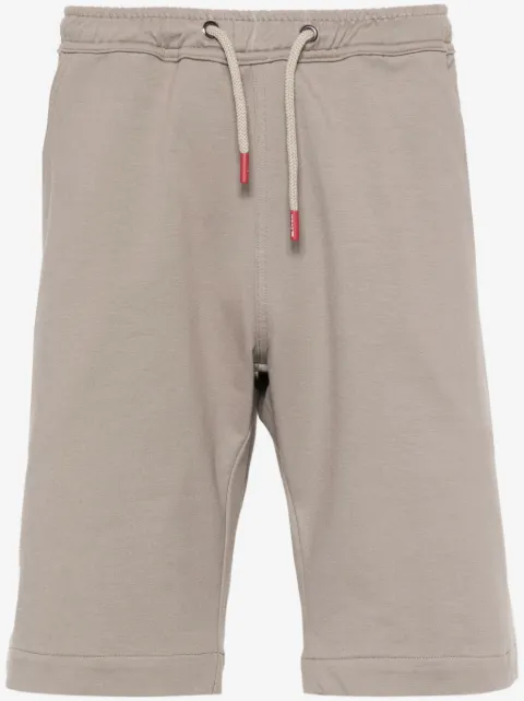 Kiton shorts deportivos con tiro medio