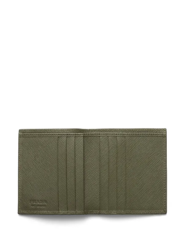 Prada 財布 | グリーン | FARFETCH JP