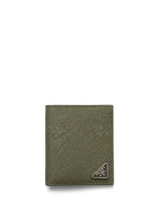 Prada 財布 | グリーン | FARFETCH JP