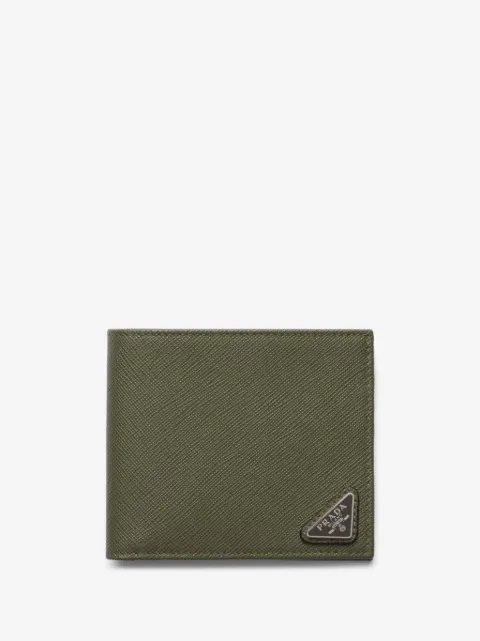 Prada Saffiano leather bi-fold wallet