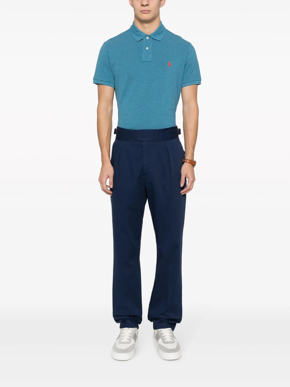 Polo Ralph Lauren Poloshirt met borduurwerk - Blauw