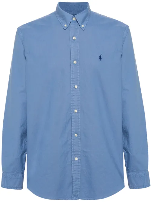 Chemise à logo Polo Pony brodé - Polo Ralph Lauren - Modalova