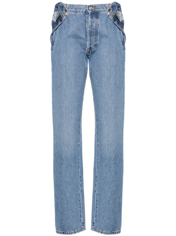 デニム・ジーパン COPERNI Woman Jeans Denim COPP95F2008B BLU Wide Leg Denim Pants – Coperni