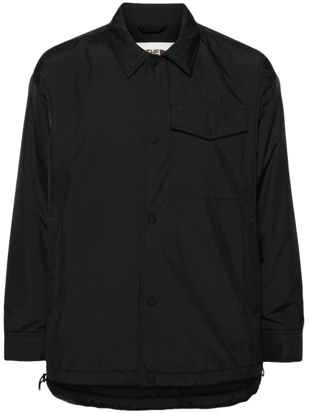 The North Face Stuffed Coaches Insulated Shirt Jacket In Schwarz