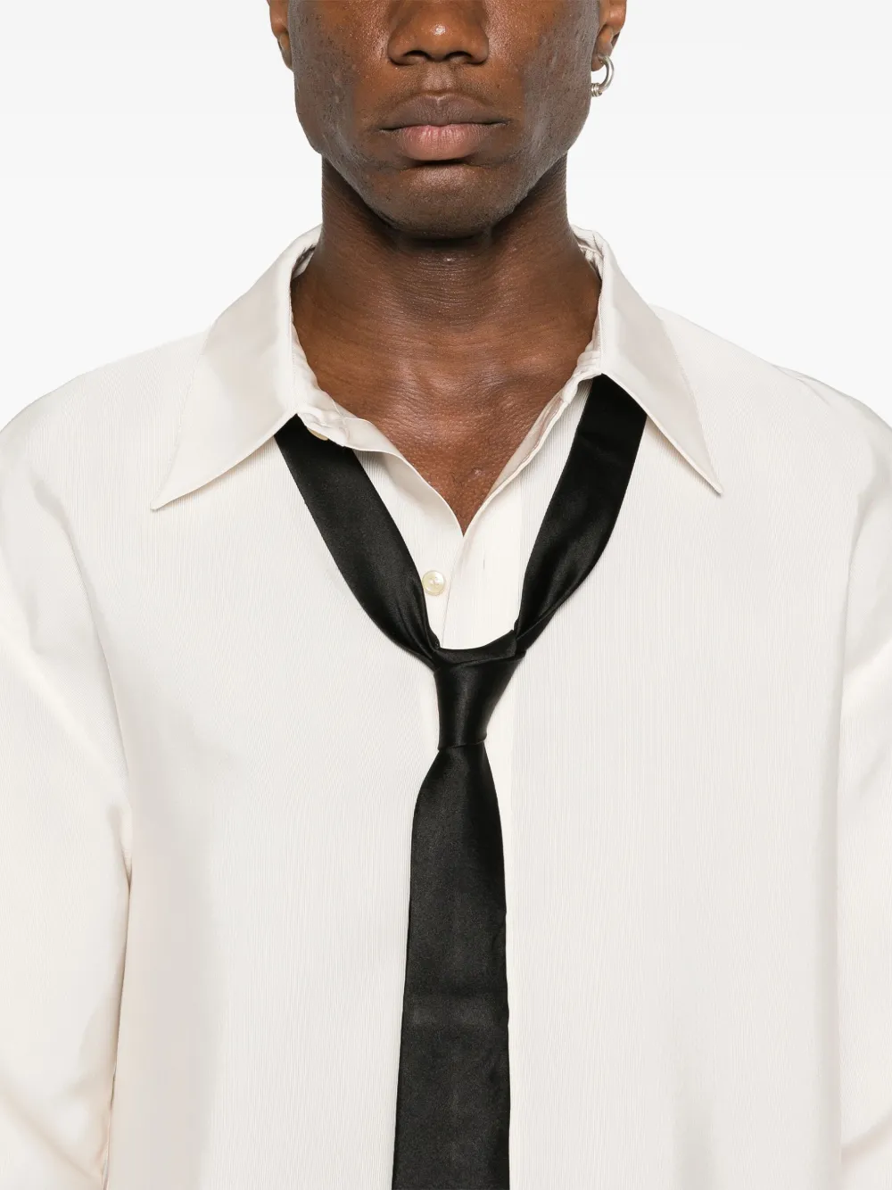 Saint Laurent Button-up overhemd Beige