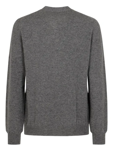 Comme Des Garçons Play heart-patch wool cardigan