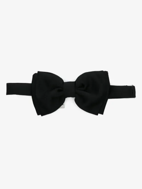 Lardini satin-finish bow tie
