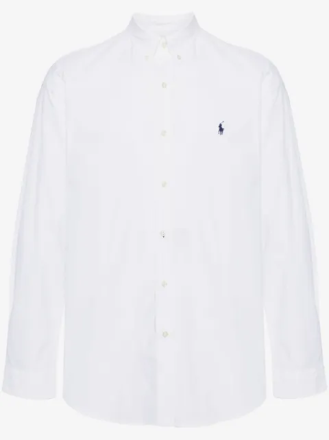 Polo Ralph Lauren logo-embroidered button-down shirt
