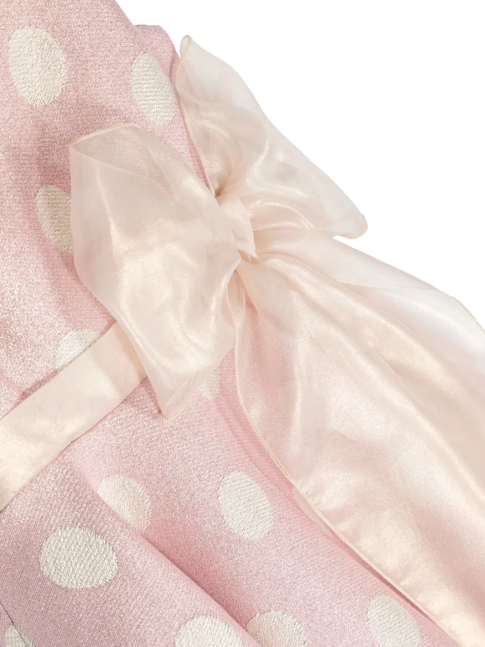 LA STUPENDERIA ELISABETA POLKA-DOT DRESS