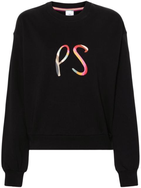 PS Paul Smith Spray Swirl logo-embroidered sweatshirt