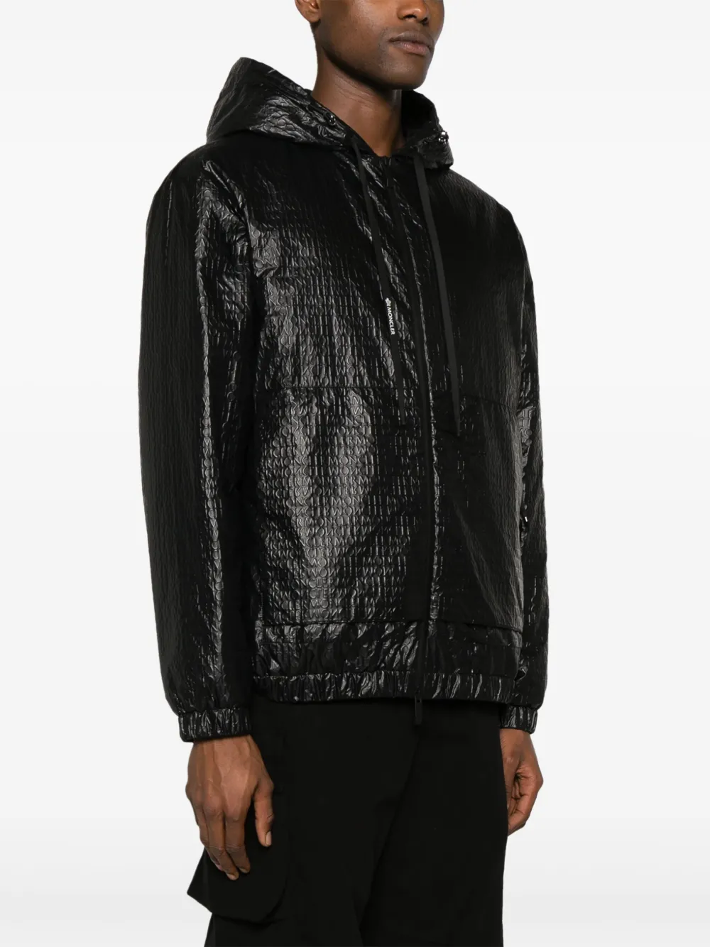 Moncler Jack met capuchon Zwart