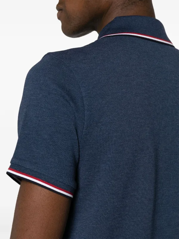 Navy blue 2024 moncler polo