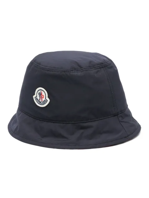 Moncler logo-patch bucket hat
