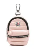 Moncler Kilia backpack keyring - Pink