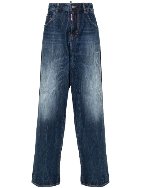 DSQUARED2 Icon Eros high-rise wide-leg jeans