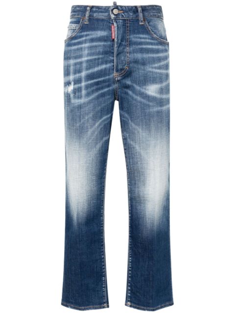 DSQUARED2 Boston high-rise cropped jeans Women