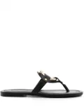 See by Chloé Hana leather T-bar sandals - Black